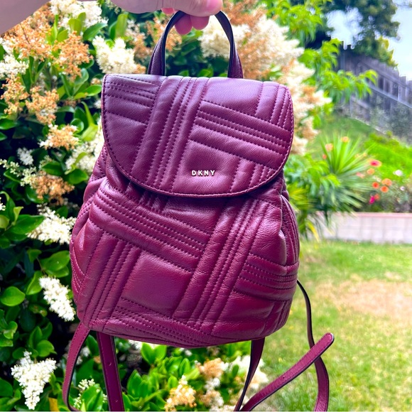 Dkny Bags Dkny Soft Leather Backpack Poshmark